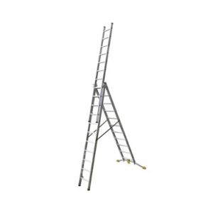 ESCALERA ALUMINIO TRIPLE COMBINADA HOBBYLOT