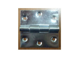 BISAGRA DOBLE HOJA ZINCADA SIN REMATE 553
