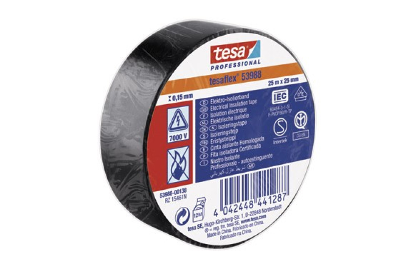 RUBAN ISOLANT TESAFLEX NOIR RUBAN ISOLANT TESAFLEX NOIR