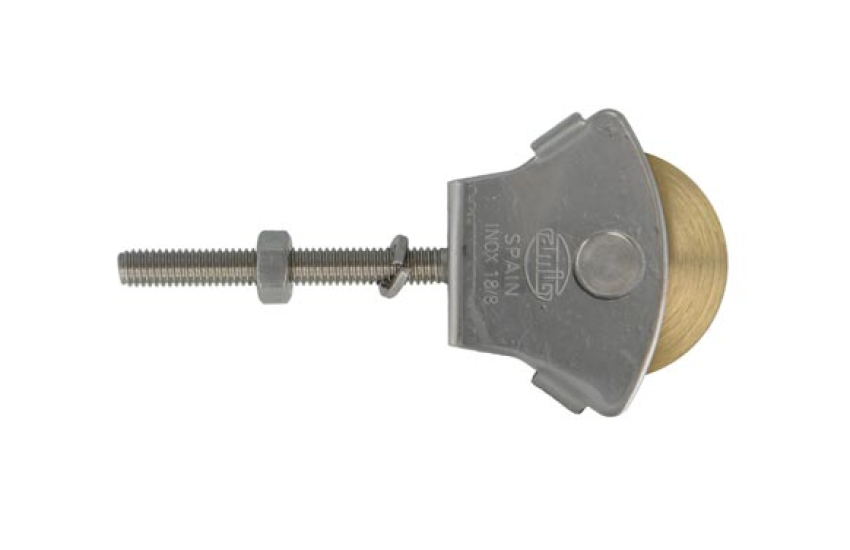 POULIE POUR CORDE À LINGE AVEC VIS EN ACIER INOXYDABLE MODÈLE 23