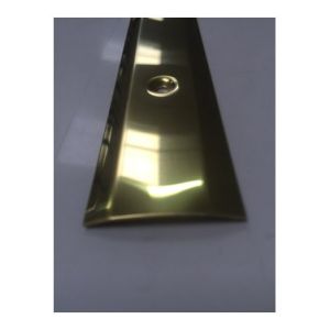 CUBREJUNTA MOQUETA 2 PESTAÑA LATON TORNILLO