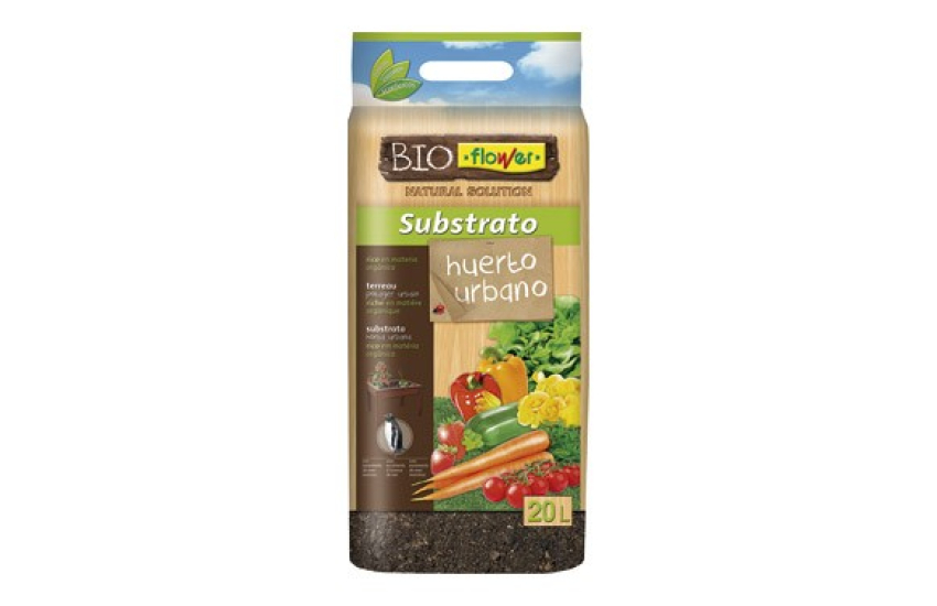 SUBSTRATO PARA HUERTO URBANO BIOFLOWER