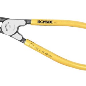ALICATE PARA ARANDELAS INTERIORES BOCA CURVA 90º