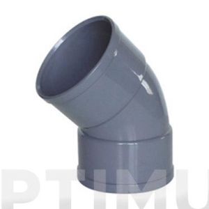 COUDE DE DRAINAGE PVC H-H