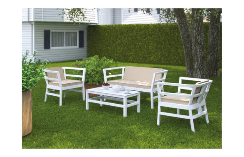 CONJUNTO POLIPROPILENO BLANCO