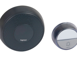 TIMBRE INALAMBRICO NEGRO