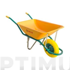 CHARIOT EN MÉTAL JAUNE CLAIR