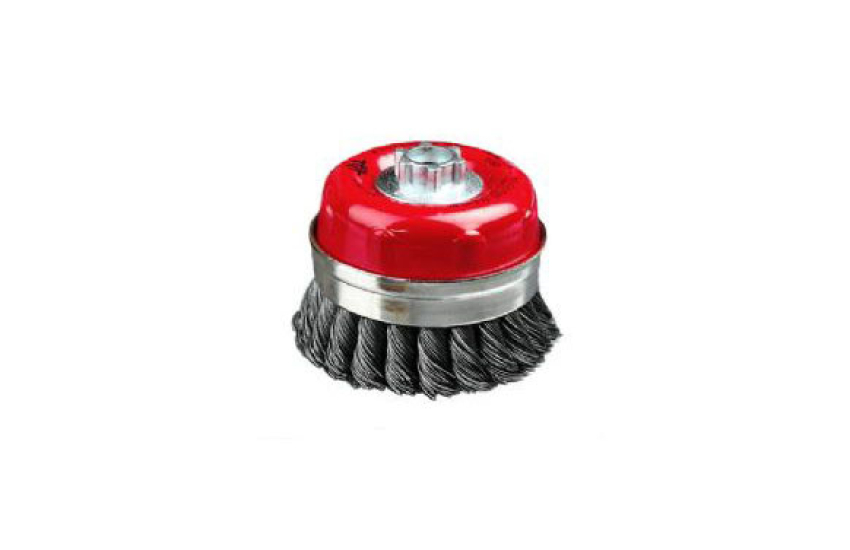 CEPILLO TAZA PUA ACERO TRENZADA M14