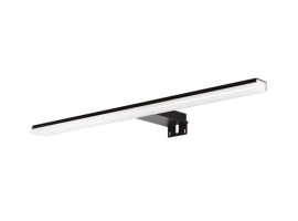 APLIQUE LED BAÑO ACABADO NEGRO 30.8CM  