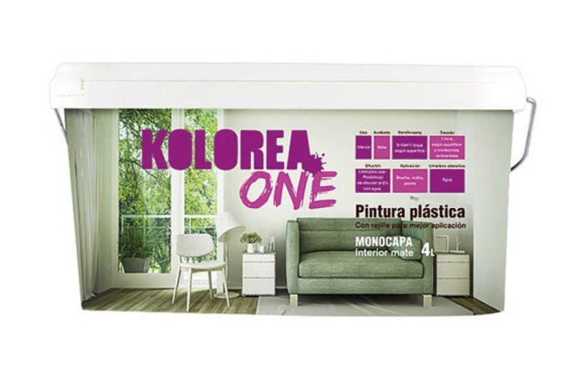 PEINTURE PLASTIQUE INTÉRIEURE MONOCOUCHE UN