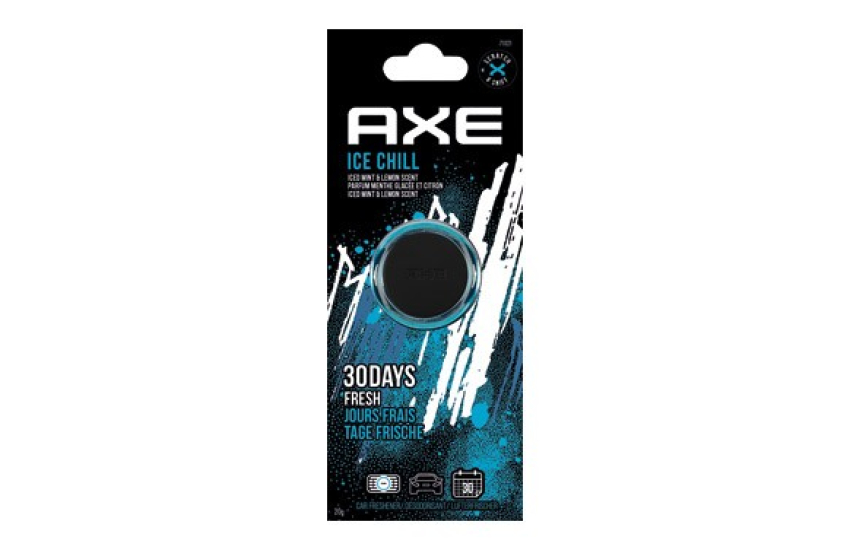 RAFRAICHISSEUR D'AIR GRILLE DE VOITURE MINI AROMA AXE ICE CHILL RAFRAICHISSEUR D'AIR GRILLE DE VOITURE MINI AROMA AXE ICE CHILL