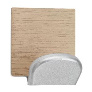 COLGADOR ADHESIVO 1 GANCHO ACERO INOXIDABLE 2078