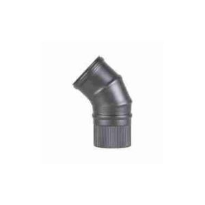 CODO P.SIMPLE INOX 316L PINTADO GRAFITO