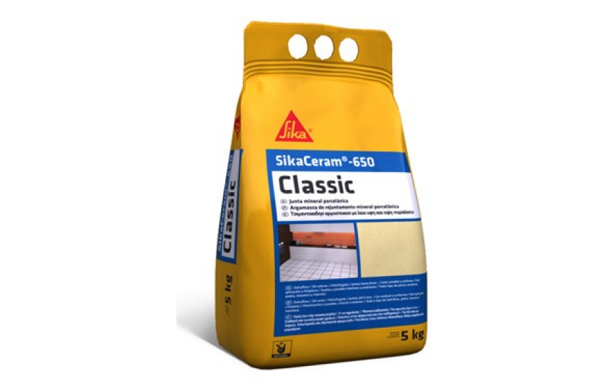 LECHADA JUNTAS SIKACERAM 650 CLASSIC C20 5KG