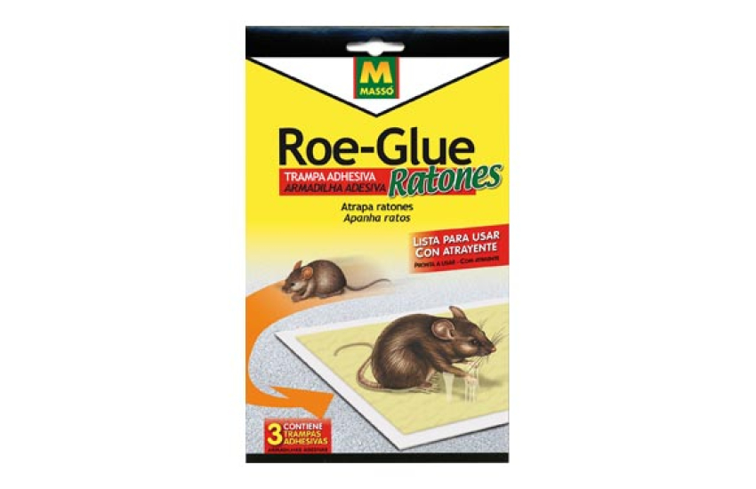 PIÈGE À SOURIS COLLANT ROE-GLUE PIÈGE À SOURIS COLLANT ROE-GLUE