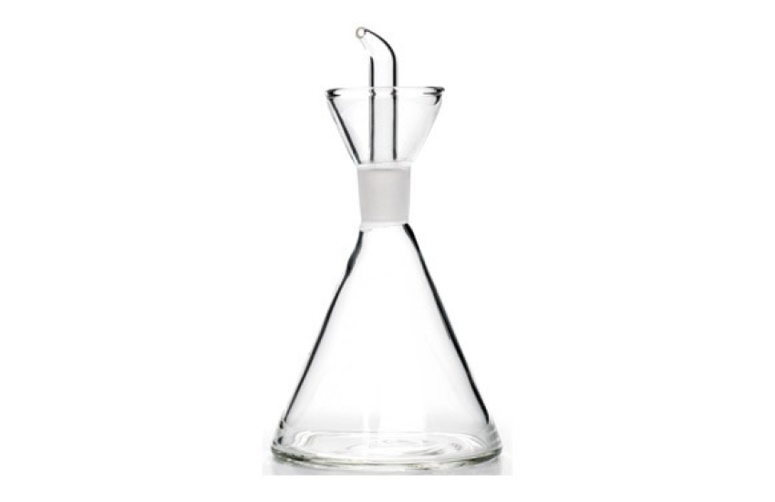 BURETTE À HUILE PYRAMIDALE CONIQUE ANTI-GOUTTE