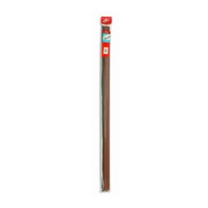 BURLETE BAJO PUERTA CURVO PVC/CEPILLO ADHESIVO