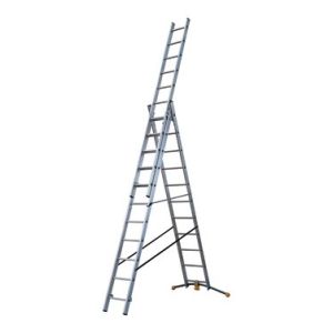 ESCALERA ALUMINIO TRIPLE COMBINADA HOBBYLOT