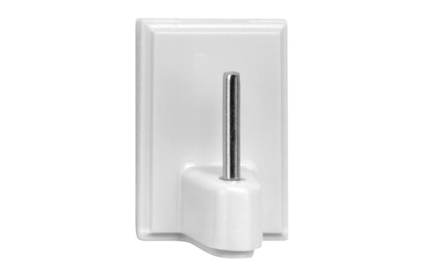 CROCHET ADHÉSIF 1 CROCHET EN PLASTIQUE POUR RIDEAUX EN FILET