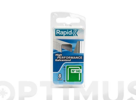 GRAPAS 140/8 MM. ACERO GALVANIZADO