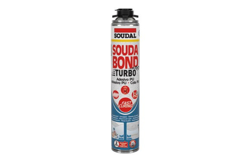 SOUDABOND TURBO GUN FOAM ASSEMBLY ADHESIVE SOUDABOND TURBO GUN FOAM ASSEMBLY ADHESIVE