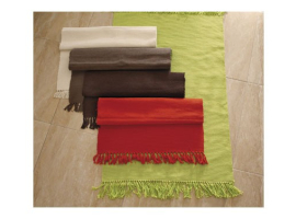 ALFOMBRA DHURRIE 50X80 VERDE