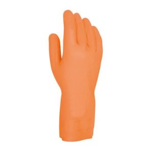 GUANTE NEOPRENO Y LATEX NEGRO GRANDEUR 70 NARANJA