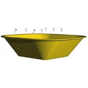 PLATEAU DE CHARIOT PEINT POUR LES CHANTIERS DE CONSTRUCTION