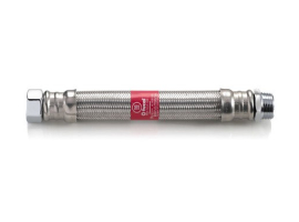 CONEXION FLEXIBLE INOX PRESION
