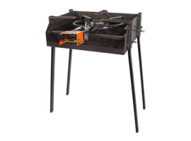 BARBACOA CARBON-LEÑA RECTANGULAR