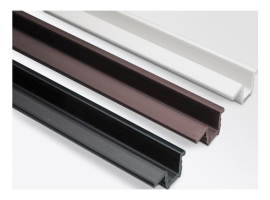 ROULEAU DE PROFILÉS PVC MARRON HAUT/BAS22/42