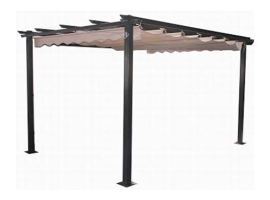 PERGOLA ALUMINIO TOLDO CORREDERO