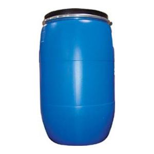 BOUTEILLE BLEUE À LARGE GOULOT REPLIÉE HOMOLOGUÉE