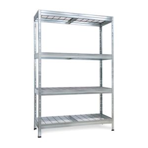 ESTANTERIA METALICA GALVANIZADA BALDAS REJILLA