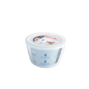 RÉCIPIENT EN VERRE AVEC COUVERCLE EN PYREX