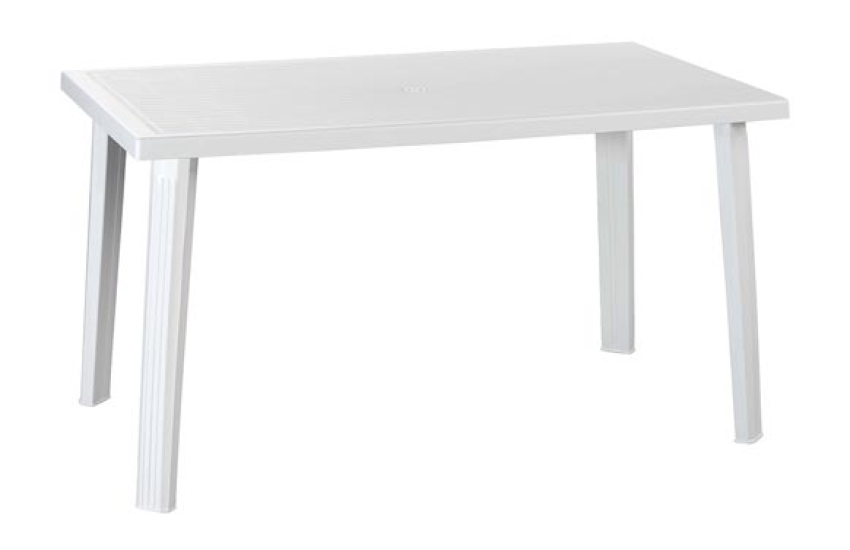 MESA RESINA DOMINGO BLANCO 
