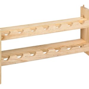 PORTE-BOUTEILLES EN PIN NON VERNI