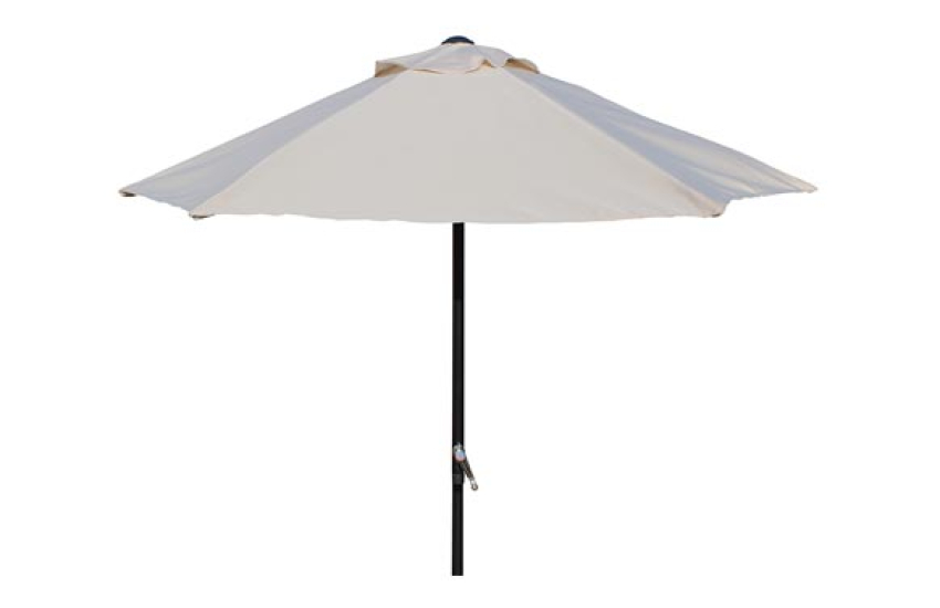 PARASOL ACERO ARENA CON MANIVELA
