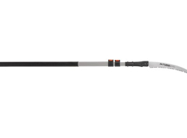 SCIE TÉLESCOPIQUE OVALE AVEC DENTURE JAPONAISE TREMPÉE