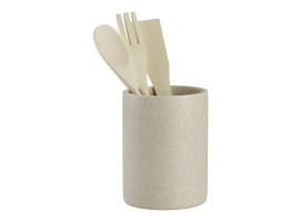 BOTE CON UTENSILIOS COCINA