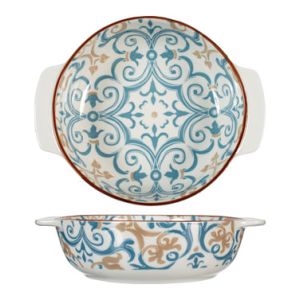 FUENTE PORCELANA REDONDA FULL DECORADO