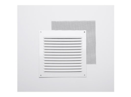 GRILLE SANS BORDURE LAQUÉE BLANCHE 0,6