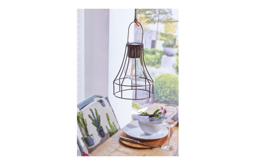 LAMPARA DECORATIVA SOLAR LED DORTMUND