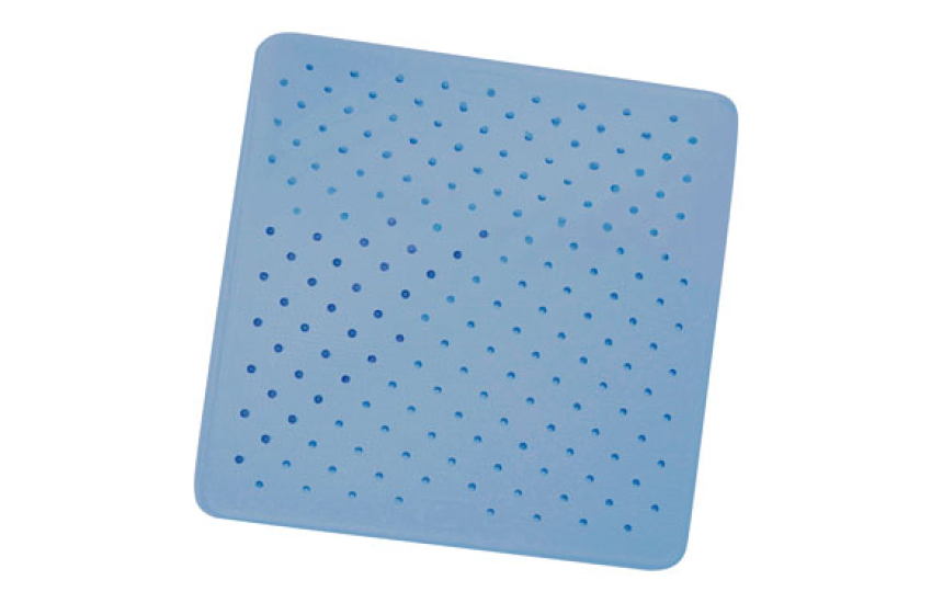 TAPIS DE DOUCHE EN CAOUTCHOUC NATUREL BLEU TAPIS DE DOUCHE EN CAOUTCHOUC NATUREL BLEU
