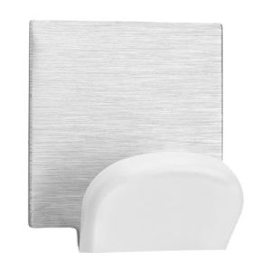 COLGADOR ADHESIVO 1 GANCHO ACERO INOXIDABLE 2078