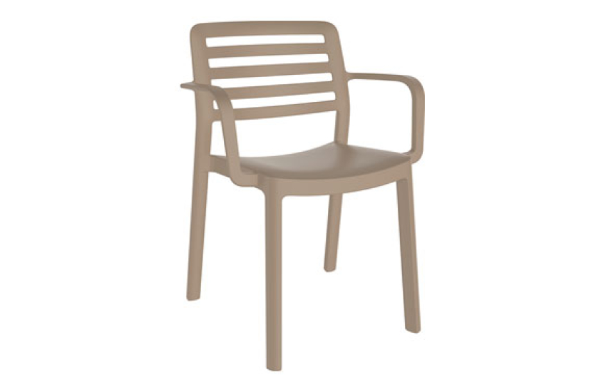FAUTEUIL AVEC ACCOUDOIRS EN POLYPROPYLÈNE FAUTEUIL AVEC ACCOUDOIRS EN POLYPROPYLÈNE