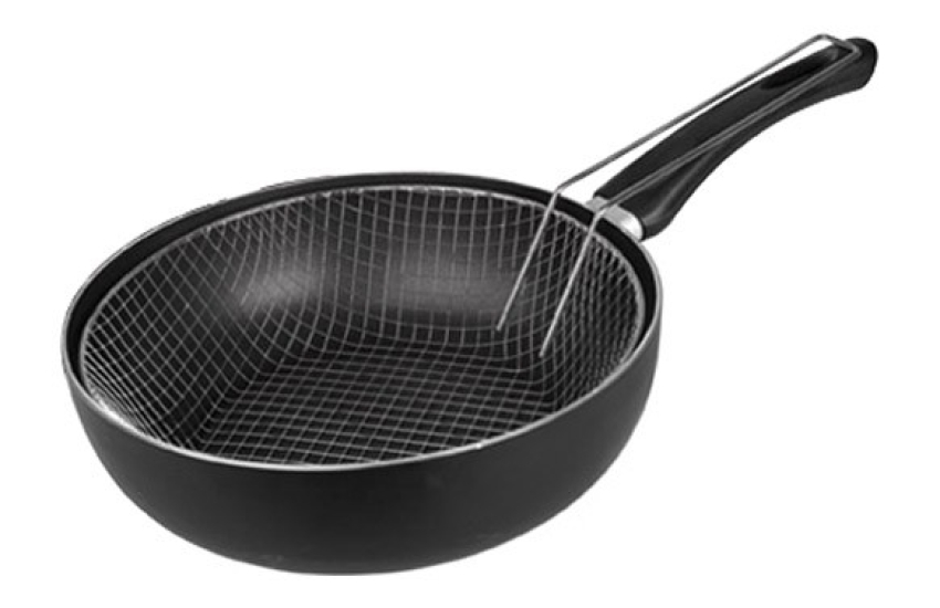 SARTEN CON CESTILLO INDUCTA 