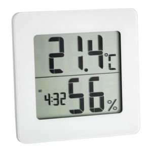 THERMO-HYGROMÈTRE HORLOGE NUMÉRIQUE