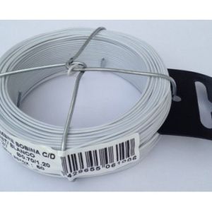 ALAMBRE PLASTIFICADO EN BOBINA 50 M