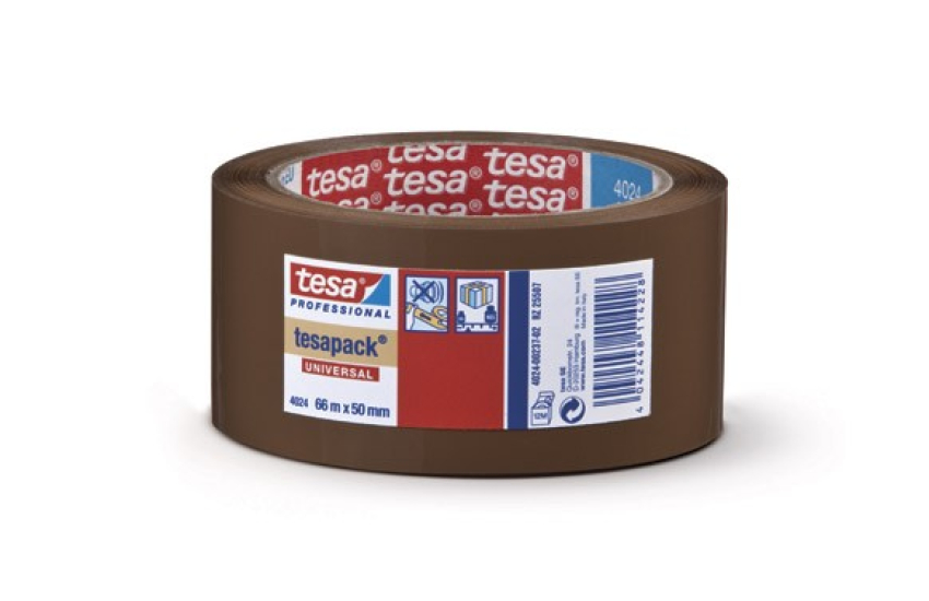 RUBAN D'EMBALLAGE EN POLYOLÉFINE SANS SOLVANT MARRON